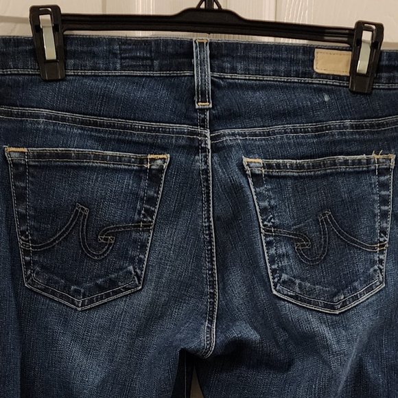 Ag Adriano Goldschmied Stilt Roll-up Cigarette Jean Size 27 - Picture 8 of 8